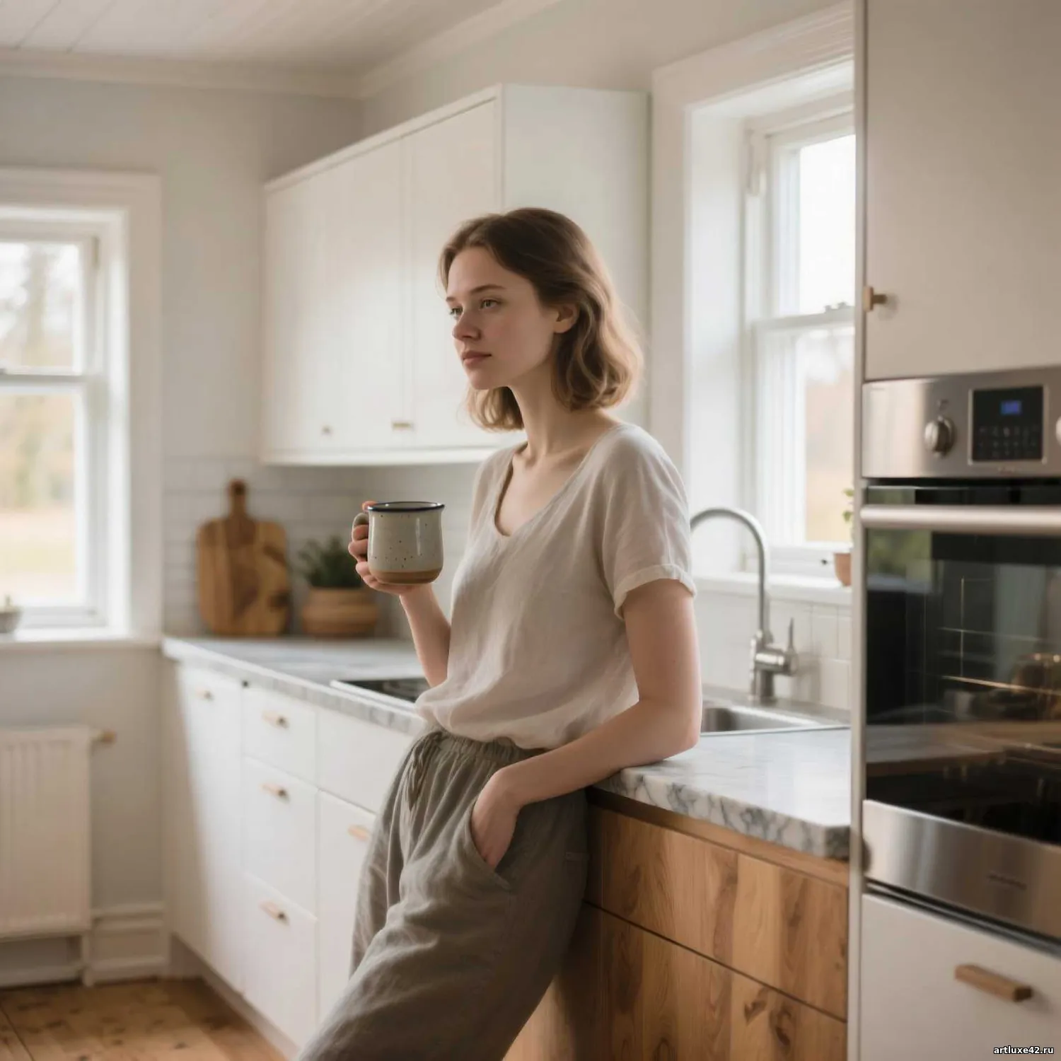 Угловые кухни по-скандинавски: когда простота становится искусством