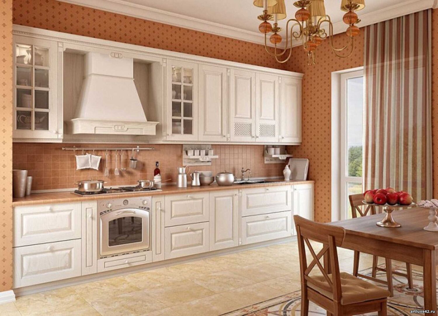 Кухня Деревенская свобода - изготовление под заказ в Новокузнецке Кухня Деревенская свобода - изготовление под заказ в Новокузнецке