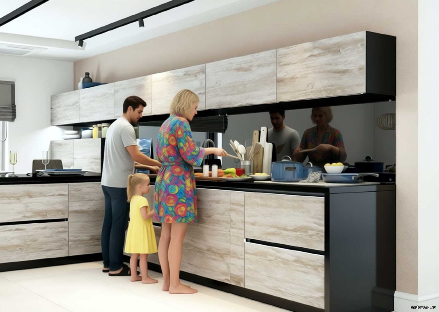 Кухня угловая Гармония и уют - изготовление под заказ в Новокузнецке