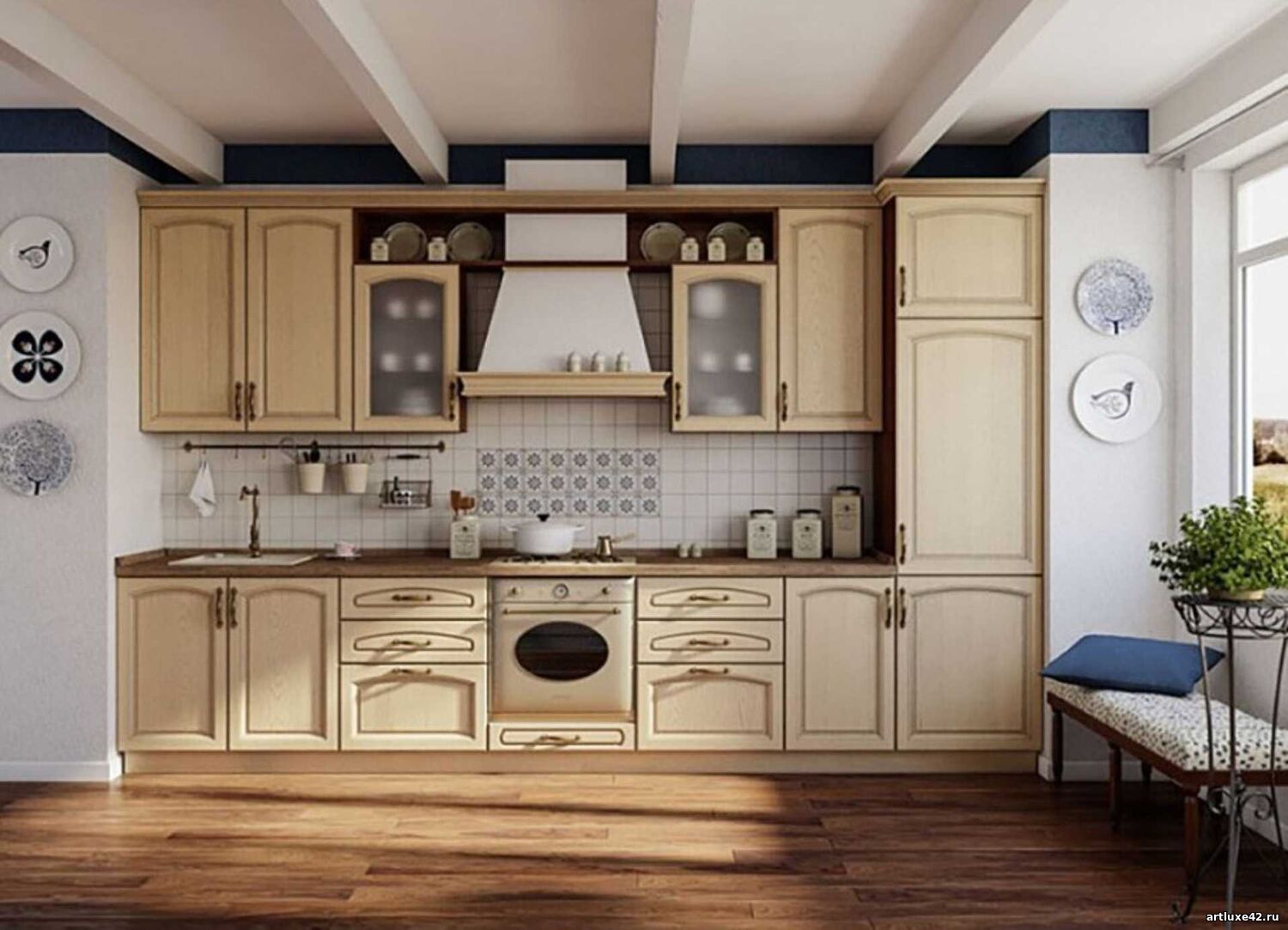 Кухня «Саванна» - изготовление под заказ в Новокузнецке Кухня «Саванна» - изготовление под заказ в Новокузнецке