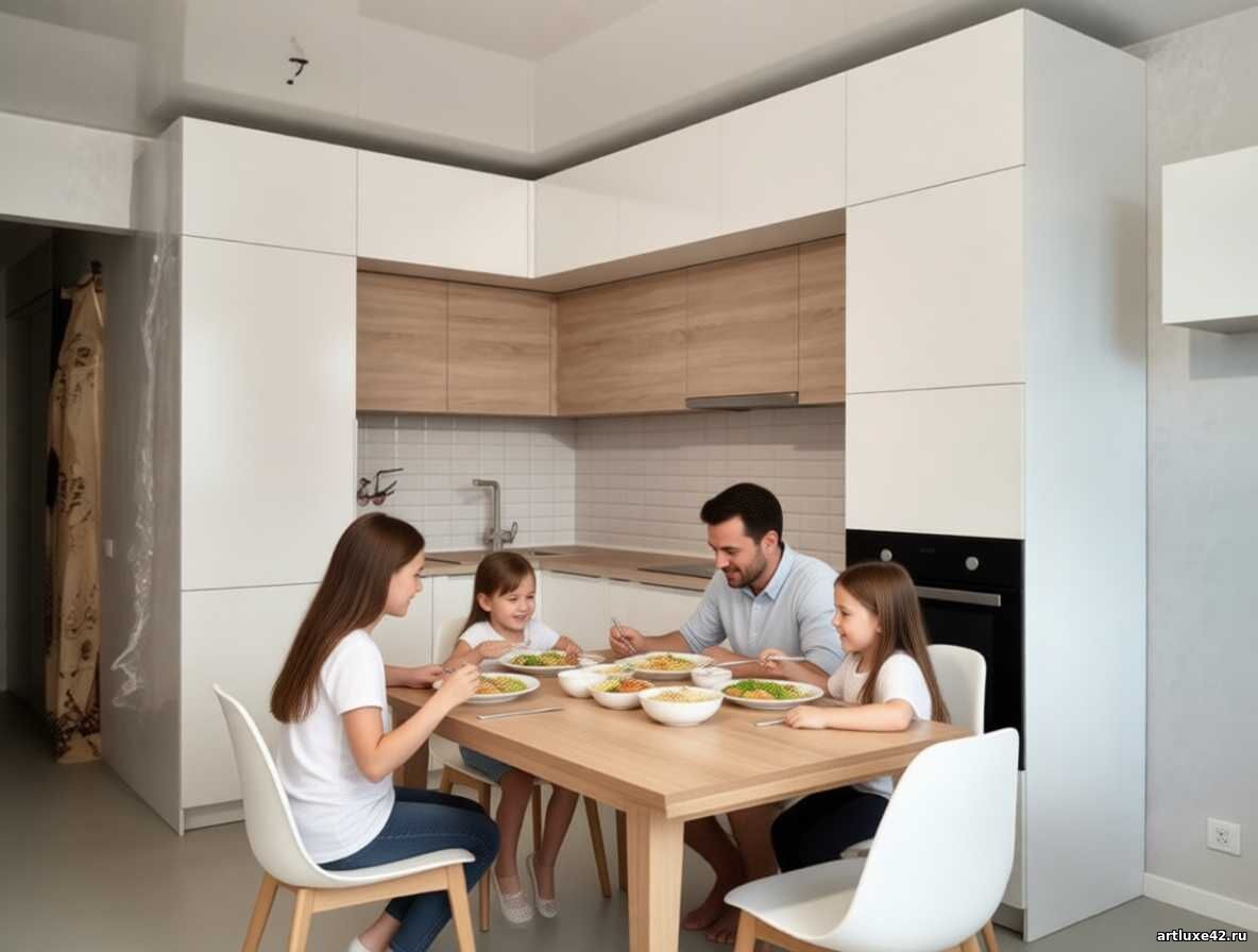 Кухня угловая Уютный уголок - изготовление под заказ в Новокузнецке