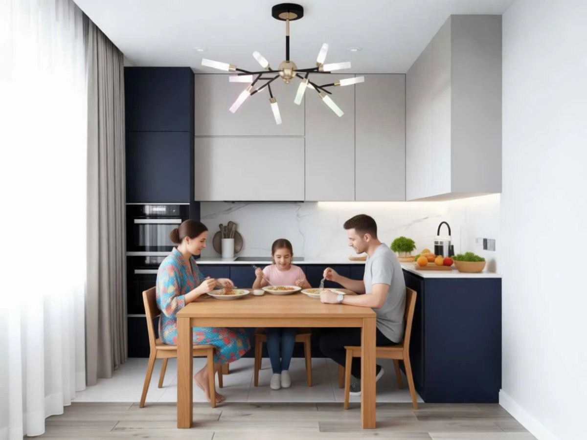 Кухня угловая «Азурис» - изготовление под заказ в Новокузнецке