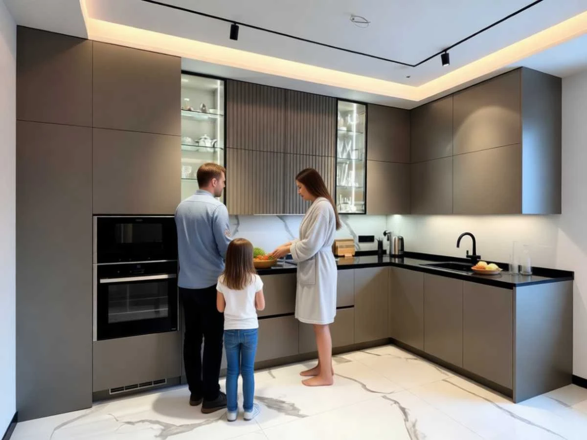 Кухня угловая Астерион - изготовление под заказ в Новокузнецке