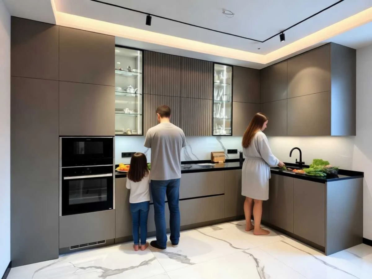 Кухня угловая Астерион - изготовление под заказ в Новокузнецке