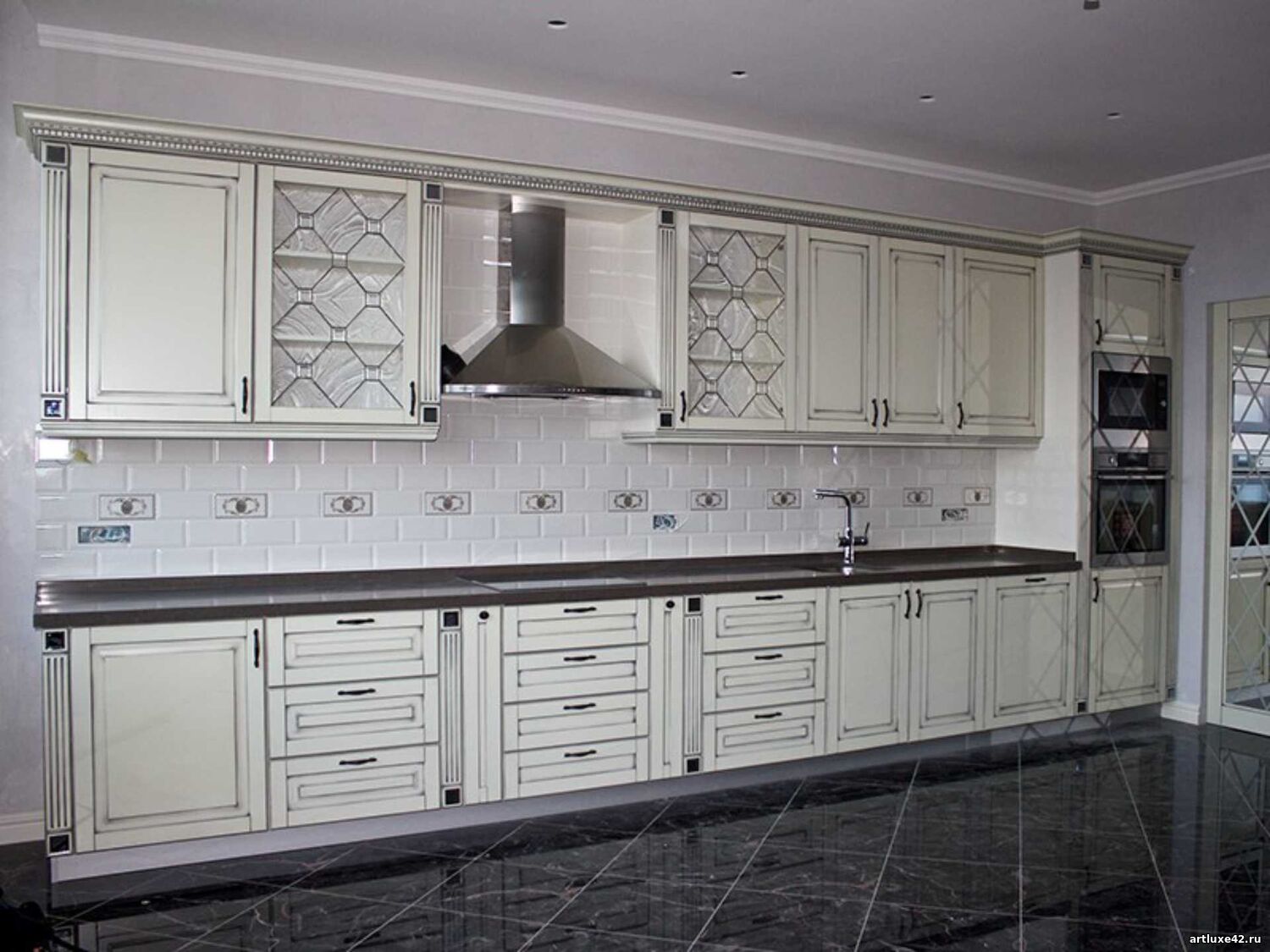 Кухня Греческий амфитеатр - изготовление под заказ в Новокузнецке Кухня Греческий амфитеатр - изготовление под заказ в Новокузнецке