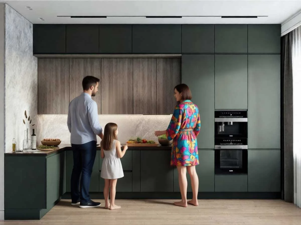 Изготовление угловых кухонь Темнолесье в Новокузнецке под заказ