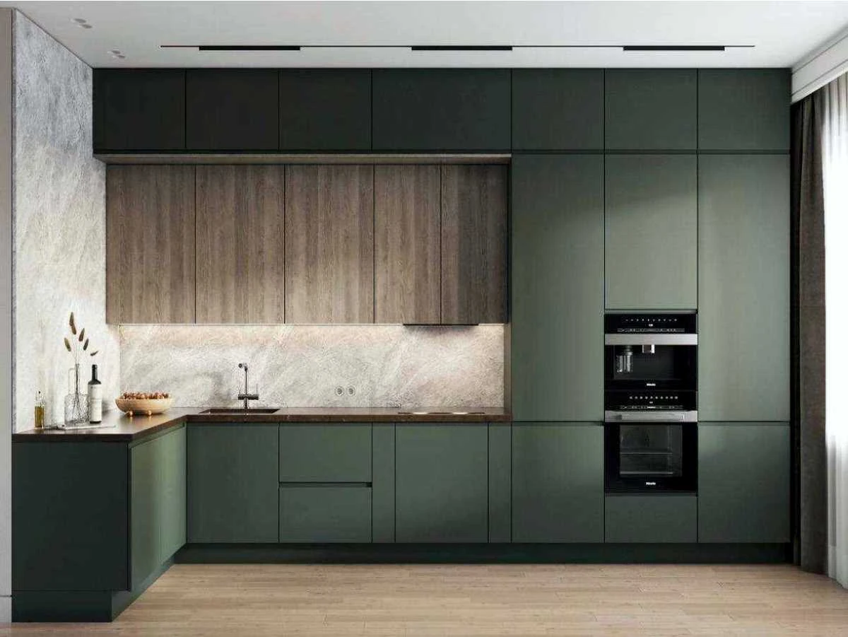 Изготовление угловых кухонь Темнолесье в Новокузнецке под заказ