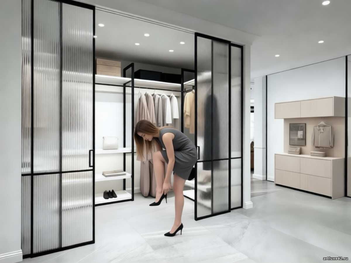 Гардеробная комната «Люмения» - в Новокузнецке под заказ