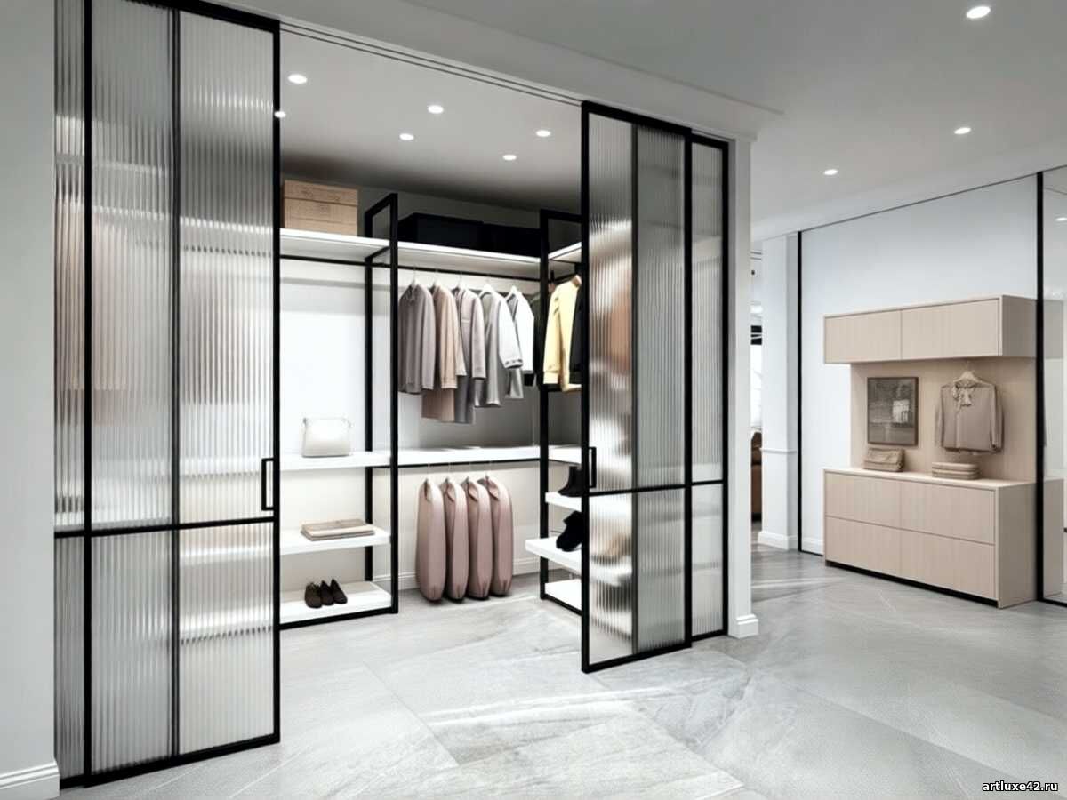 Гардеробная комната «Люмения» - в Новокузнецке под заказ