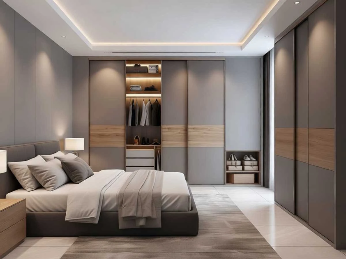 Шкаф для спальни «Аурис» - изготовление под заказ в Новокузнецке