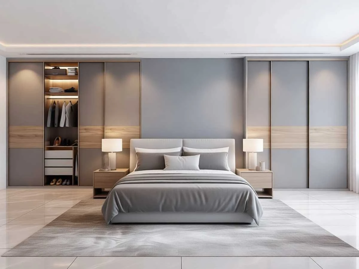 Шкаф для спальни «Аурис» - изготовление под заказ в Новокузнецке