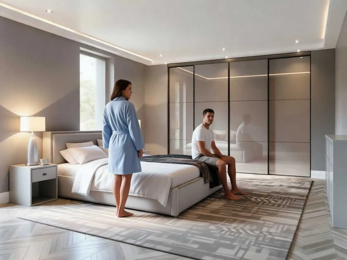 Шкаф-купе для спальни «Миртариум»