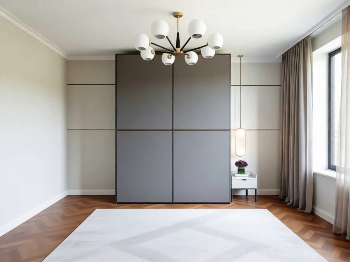 Шкаф-купе для спальни «Пантеон» - изготовление под заказ в Новокузнецке