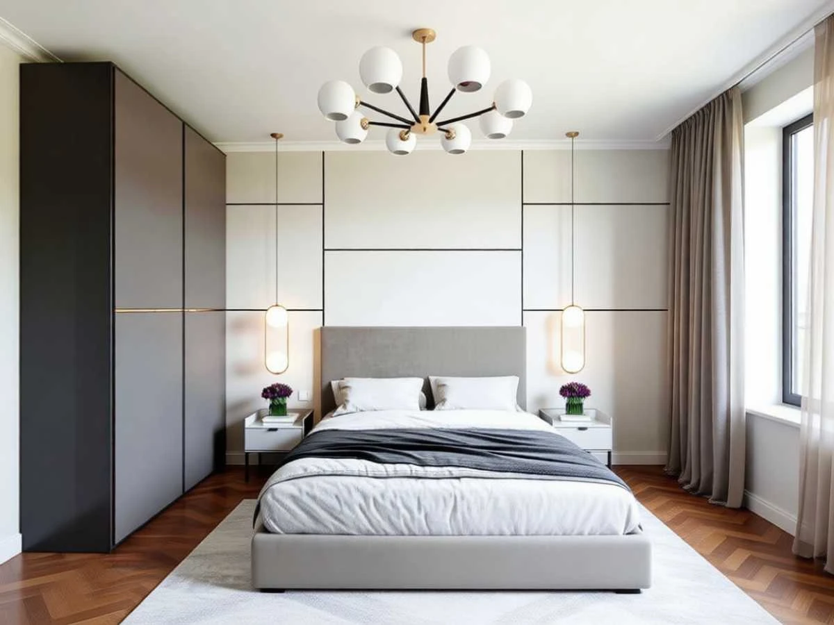 Шкаф-купе для спальни «Пантеон» - изготовление под заказ в Новокузнецке